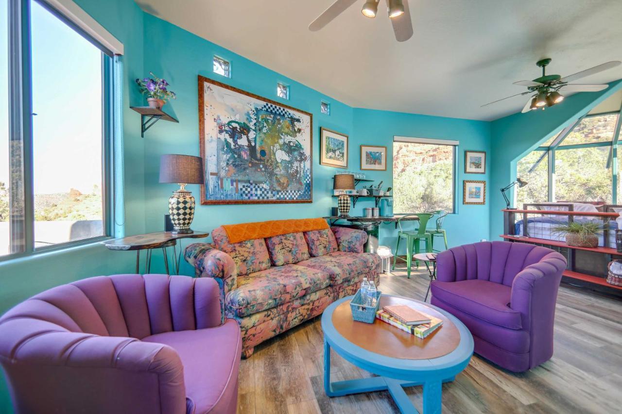 Sedona Studio With Amazing View And On-Site Hiking! Eksteriør bilde